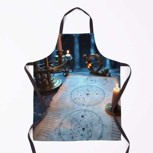 Item preview, Ancient Astronomy Manuscript — Vintage Star Chart Dark Academia Art designed and sold by semenol.