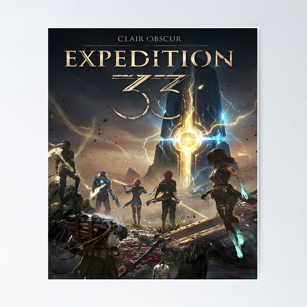 Item preview, Clair Obscur: Expedition 33 Cover Art designed and sold by karybaquetu10.