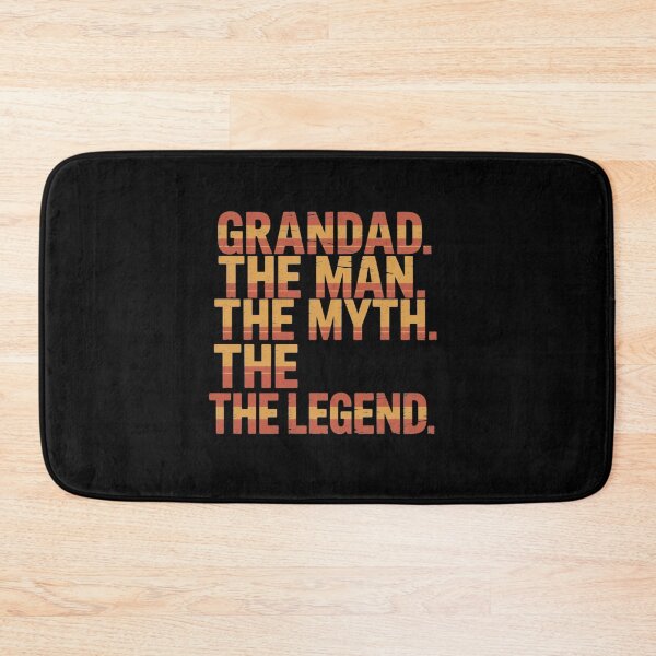 Item preview, Grandad. The Man. The Myth. The Legend. Grandfather Grandpa Best Grandparent Gift designed and sold by CORJIDOG-ART.