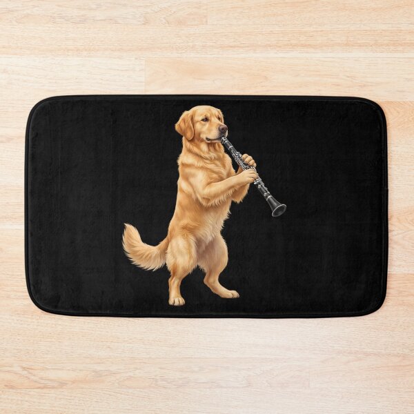 Item preview, Golden Retriever Playing Clarinet Player Clarinetist Dog Lover designed and sold by TerryConnells.