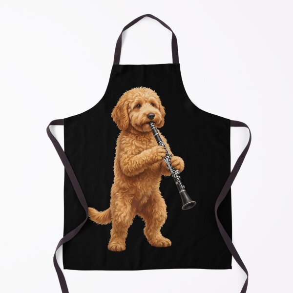 Item preview, Goldendoodle Playing Clarinet Player Clarinetist Dog Lover designed and sold by TerryConnells.