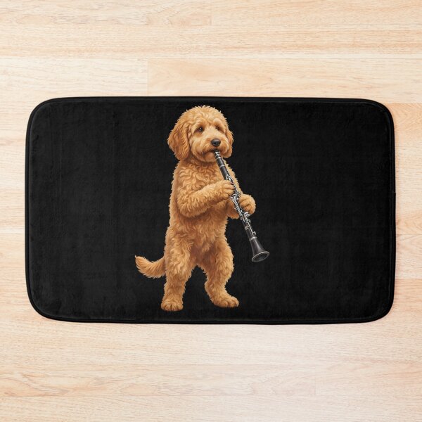 Item preview, Goldendoodle Playing Clarinet Player Clarinetist Dog Lover designed and sold by TerryConnells.