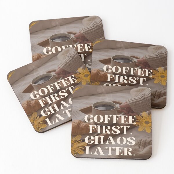 Item preview, Coffee First, Chaos Later designed and sold by karybaquetu10.