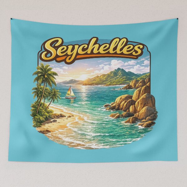 Item preview, Seychelles Coast designed and sold by Myra365Art.