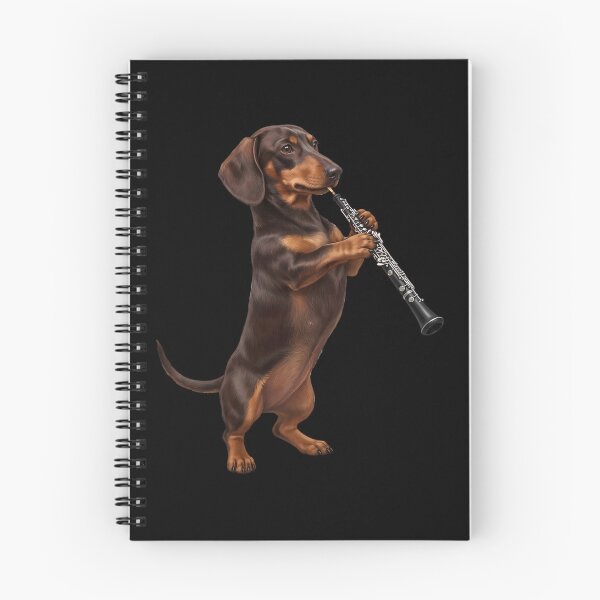 Item preview, Dachshund Playing Oboe Player Oboist Dog Lover designed and sold by DoodleTortle.