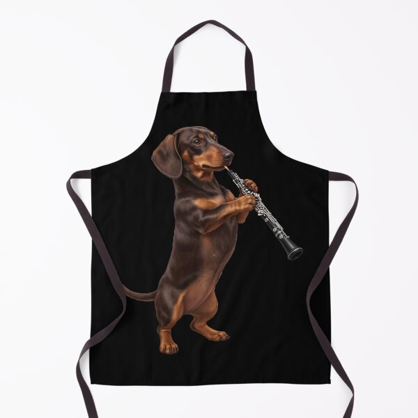 Item preview, Dachshund Playing Oboe Player Oboist Dog Lover designed and sold by DoodleTortle.
