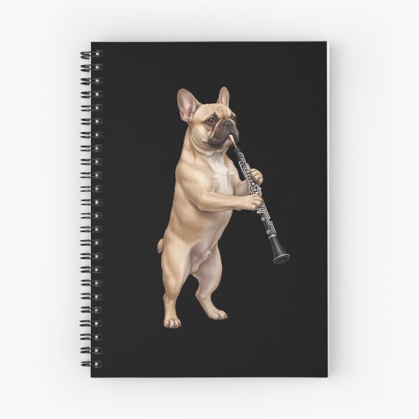 Item preview, French Bulldog Playing Oboe Player Oboist Dog Lover designed and sold by DoodleTortle.