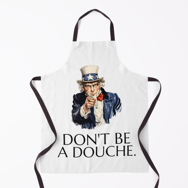 Item preview, Uncle Sam says Don't Be a Douche designed and sold by The Sporty Nerd.