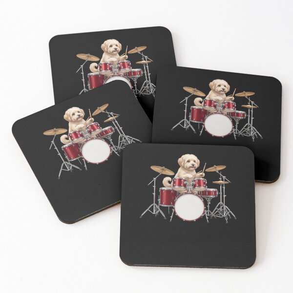 Item preview, Havanese Playing Drum Kit Drummer Dog Lover designed and sold by TerryConnells.