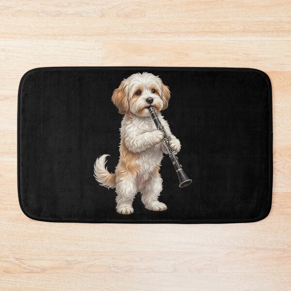 Item preview, Havanese Playing Clarinet Player Clarinetist Dog Lover designed and sold by TerryConnells.