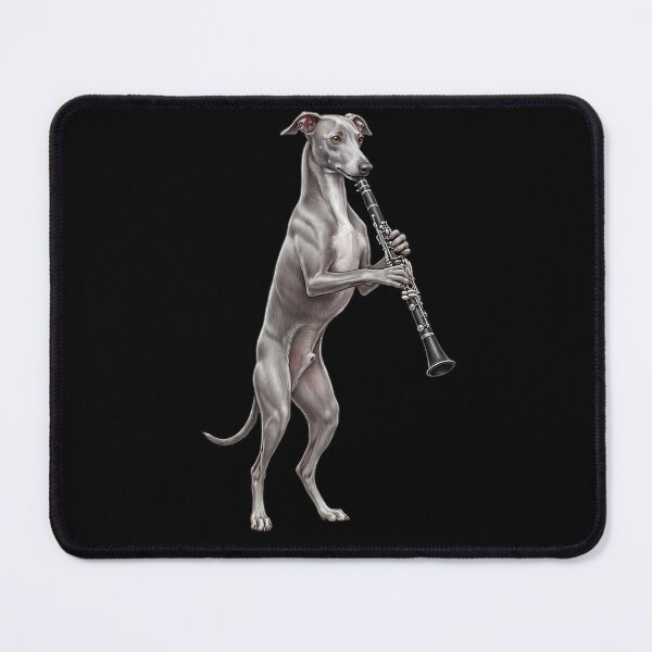 Item preview, Italian Greyhound Playing Clarinet Player Clarinetist Dog Lover designed and sold by TerryConnells.