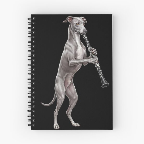Item preview, Italian Greyhound Playing Clarinet Player Clarinetist Dog Lover designed and sold by TerryConnells.