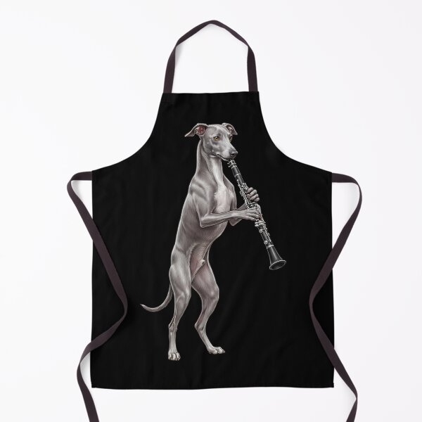 Item preview, Italian Greyhound Playing Clarinet Player Clarinetist Dog Lover designed and sold by TerryConnells.