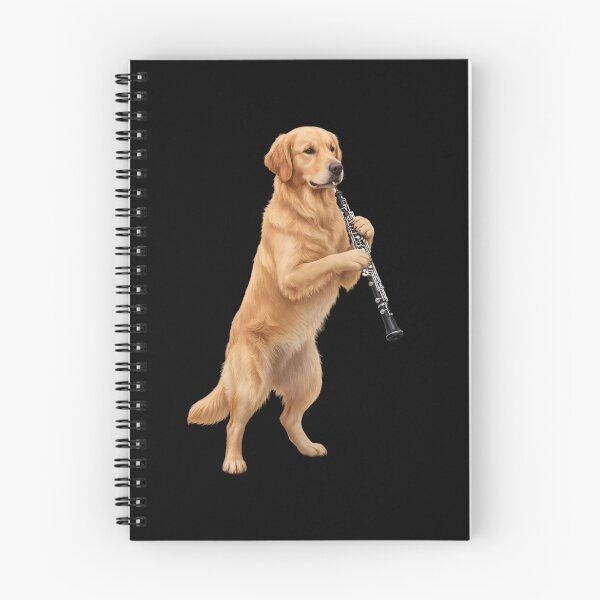 Item preview, Golden Retriever Playing Oboe Player Oboist Dog Lover designed and sold by DoodleTortle.