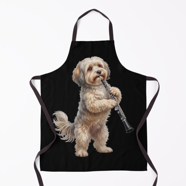 Item preview, Havanese Playing Oboe Player Oboist Dog Lover designed and sold by DoodleTortle.
