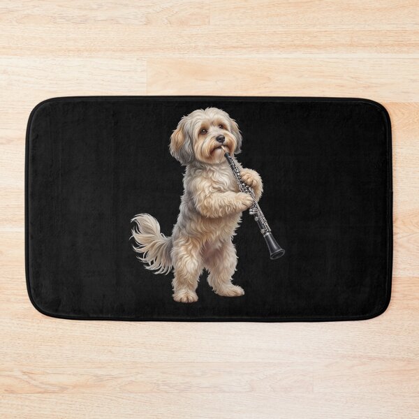 Item preview, Havanese Playing Oboe Player Oboist Dog Lover designed and sold by DoodleTortle.