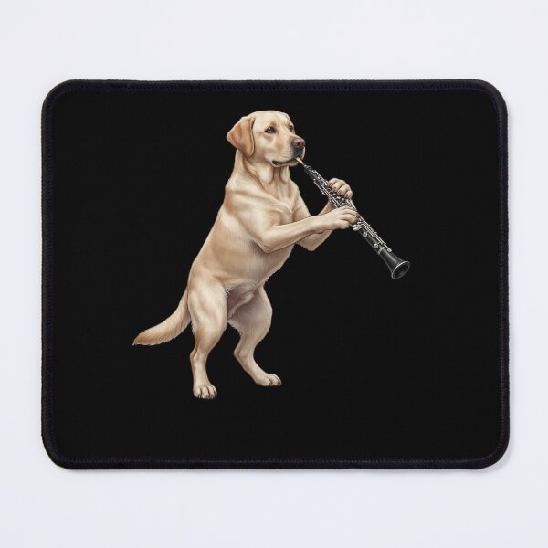 Item preview, Labrador Retriever Playing Oboe Player Oboist Dog Lover designed and sold by DoodleTortle.