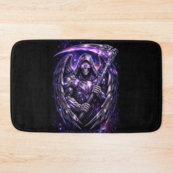 Item preview, Galactic War Grim Reaper Sticker – Cosmic Sci-Fi Skull Reaper Dark Fantasy Art designed and sold by MaulCabral Designs.