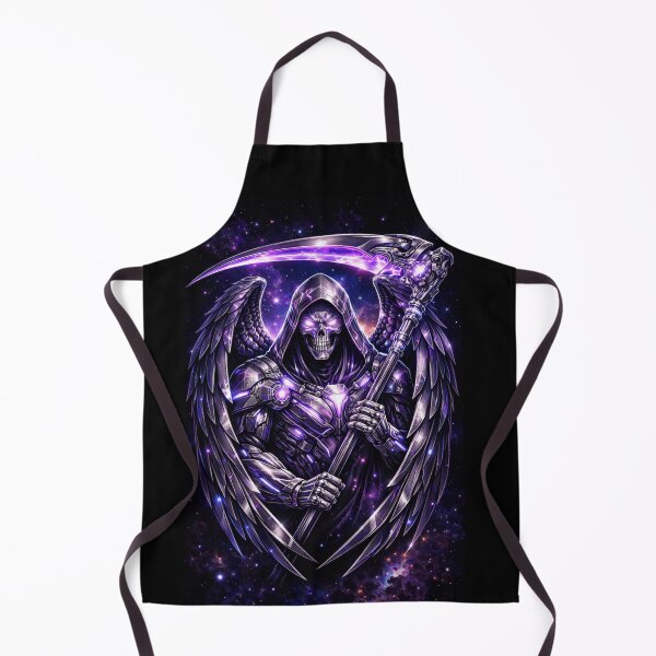 Item preview, Galactic War Grim Reaper Sticker – Cosmic Sci-Fi Skull Reaper Dark Fantasy Art designed and sold by MaulCabral Designs.