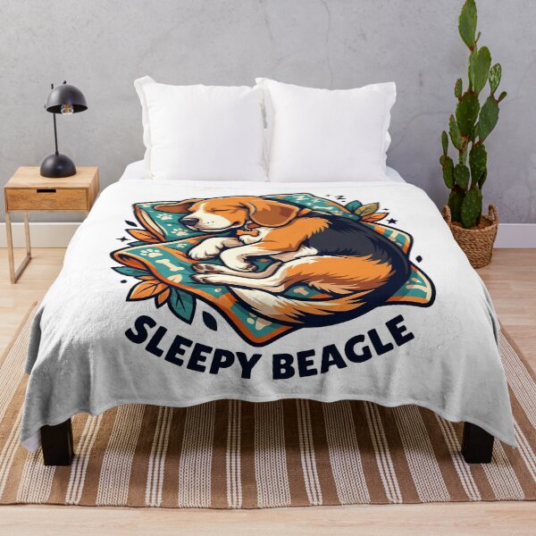 Item preview, Funny Sleeping Beagle with I'm Not Lazy Quote designed and sold by Tong4130.