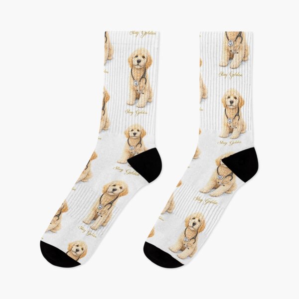 Item preview, Stay Golden - Gift for Dog Lovers, doctors, nurses, and medical professionals designed and sold by MangoSliceTees.