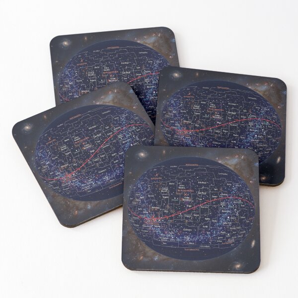 Item preview, Celestial Constellations Map designed and sold by karybaquetu10.