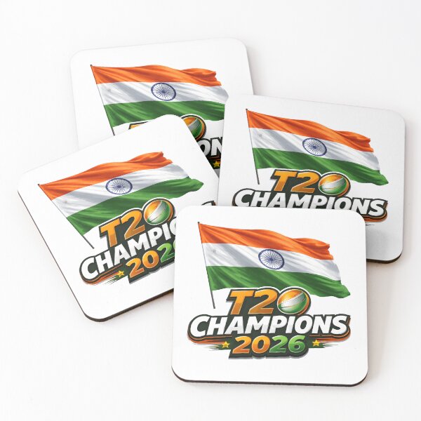 Item preview, India Cricket T20 Champions 2026 Victory Design designed and sold by MimsTees.