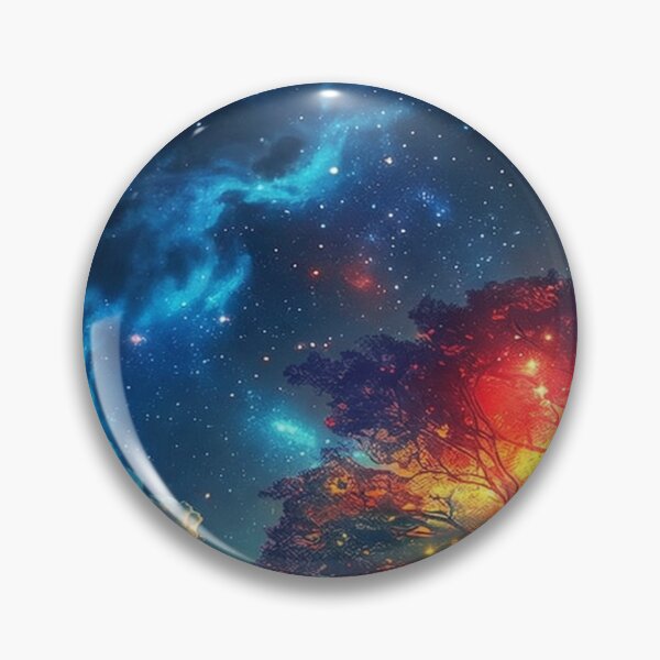 Item preview, Cosmic Tree Reflection designed and sold by karybaquetu10.