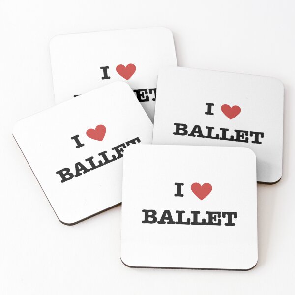 Item preview, I Love Ballet  designed and sold by KittyLovesArts.