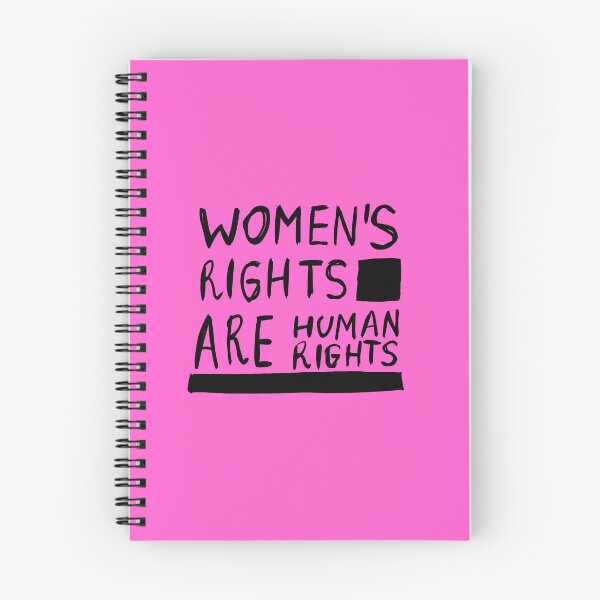 Item preview, Women’s Rights Are Human Rights Feminist Quote designed and sold by AnnaVikhrArt.