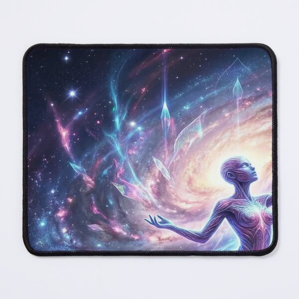 Item preview, Cosmic Woman on Lotus Flower designed and sold by karybaquetu10.
