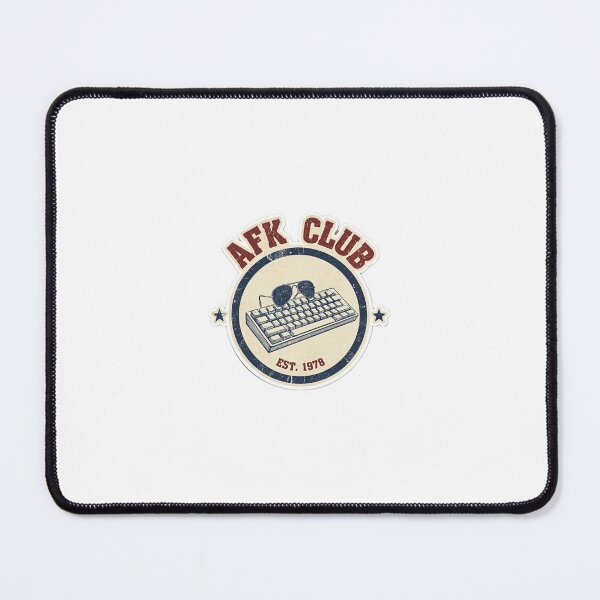 Item preview, Vintage AFK Club Ironic Varsity Badge - Gamer Gift designed and sold by The Hobby Club.