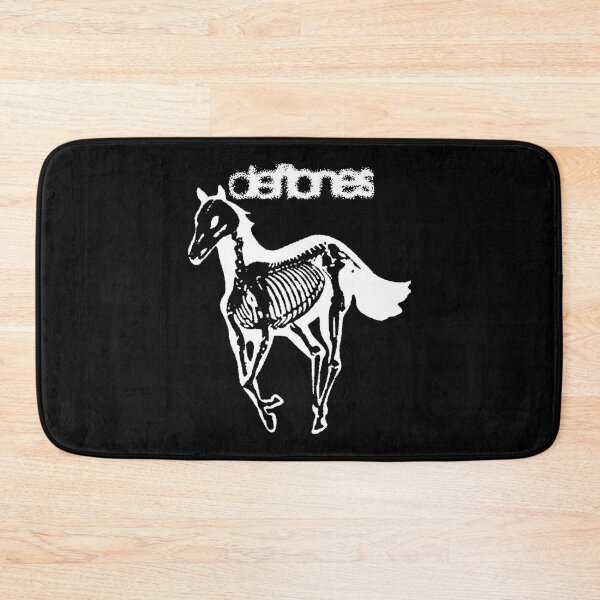 Item preview, Vintage Deftones Skeleton Horse Logo – Black and White Band designed and sold by vera-4design.