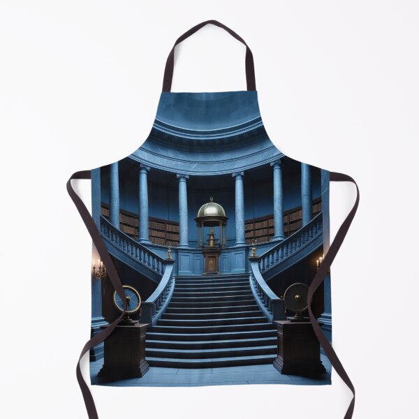 Item preview, Silent Observatory Before Dawn — Dark Academia Architecture Art designed and sold by semenol.