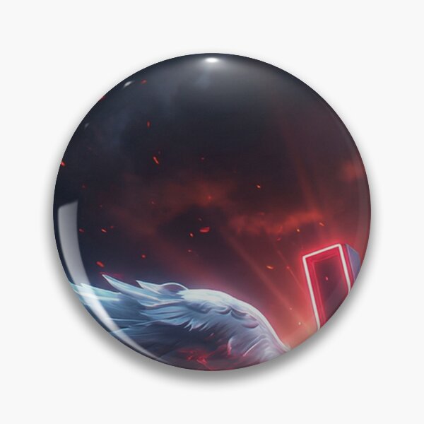 Item preview, Angelic Cross in Fiery Landscape designed and sold by karybaquetu10.
