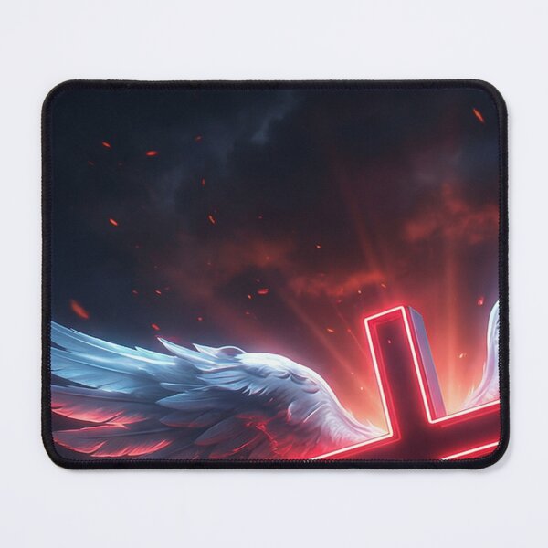 Item preview, Angelic Cross in Fiery Landscape designed and sold by karybaquetu10.