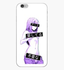 Vinilo o funda para iPhone Chica japonesa estética 6