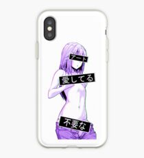 Vinilo o funda para iPhone Chica japonesa estética 6