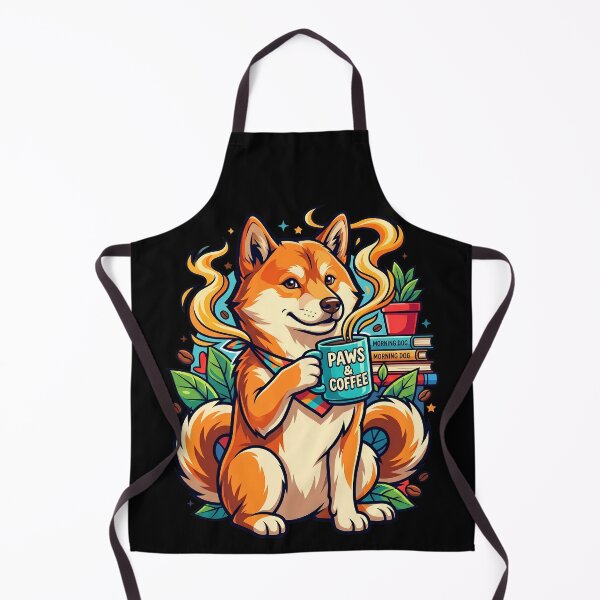 Item preview, Funny Coffee and Dogs Morning Person Quote designed and sold by Tong4130.