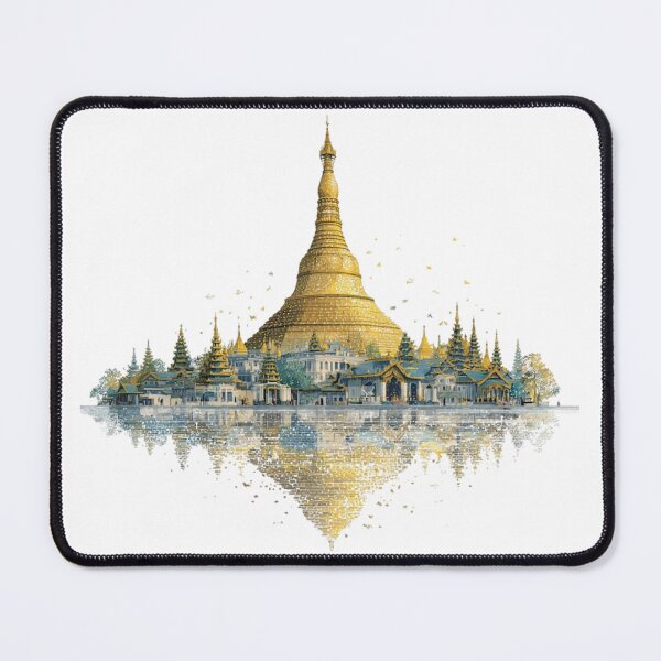 Item preview, SHWEDAGON PAGODA designed and sold by likbatonboot.
