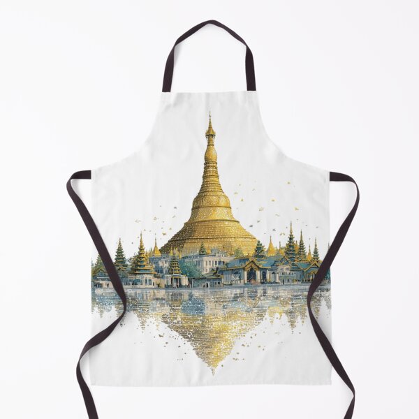 Item preview, SHWEDAGON PAGODA designed and sold by likbatonboot.