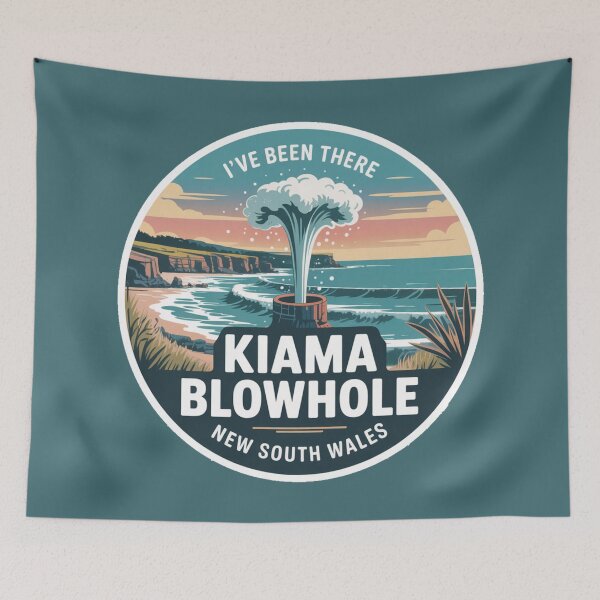 Item preview, Kiama Blowhole – New South Wales designed and sold by Random Designs.