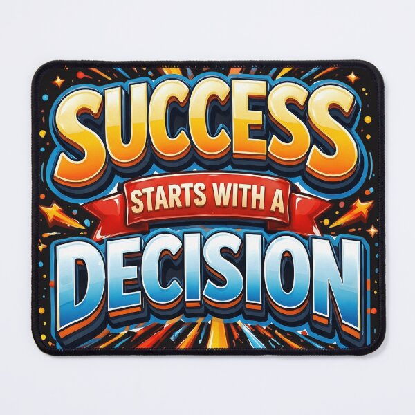 Item preview, Success Starts With A Decision - Explosive Motivational Pop Art designed and sold by Serjames.
