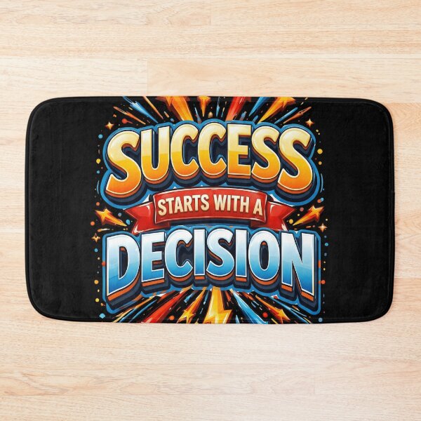 Item preview, Success Starts With A Decision - Explosive Motivational Pop Art designed and sold by Serjames.