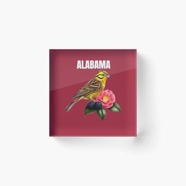 Item preview, Alabama state symbols designed and sold by Sonofwilliam.
