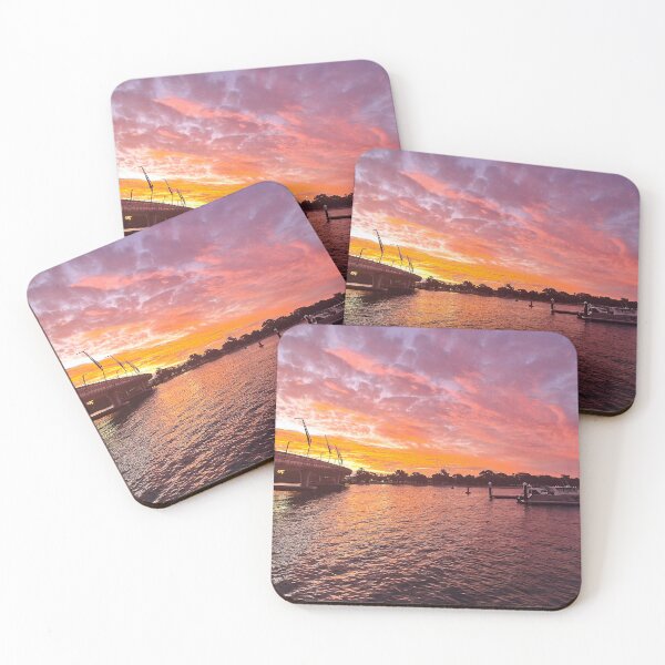 Item preview, Mandurah bridge sunset  designed and sold by Elliot62.