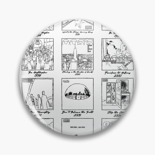Item preview, Oasis - Discography designed and sold by Studio-Wasp.