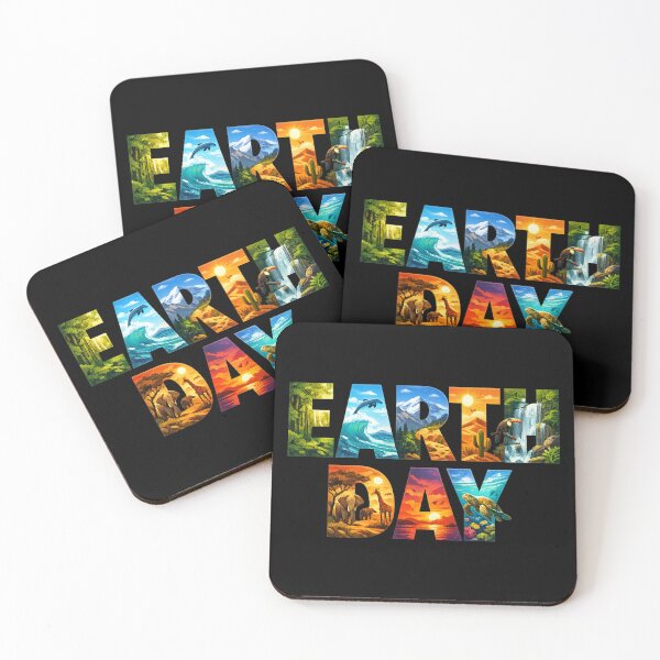 Item preview, Earth Day Environmental Protection Save Tree & Animals designed and sold by CF_VintageDesign.