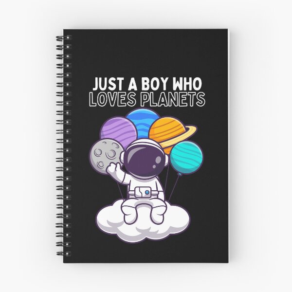 Item preview, Just a Boy Who Loves Planets designed and sold by LuveraxArt.