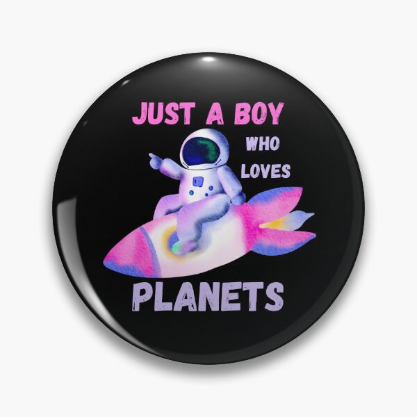 Item preview, Just a Boy Who Loves Planets designed and sold by LuveraxArt.